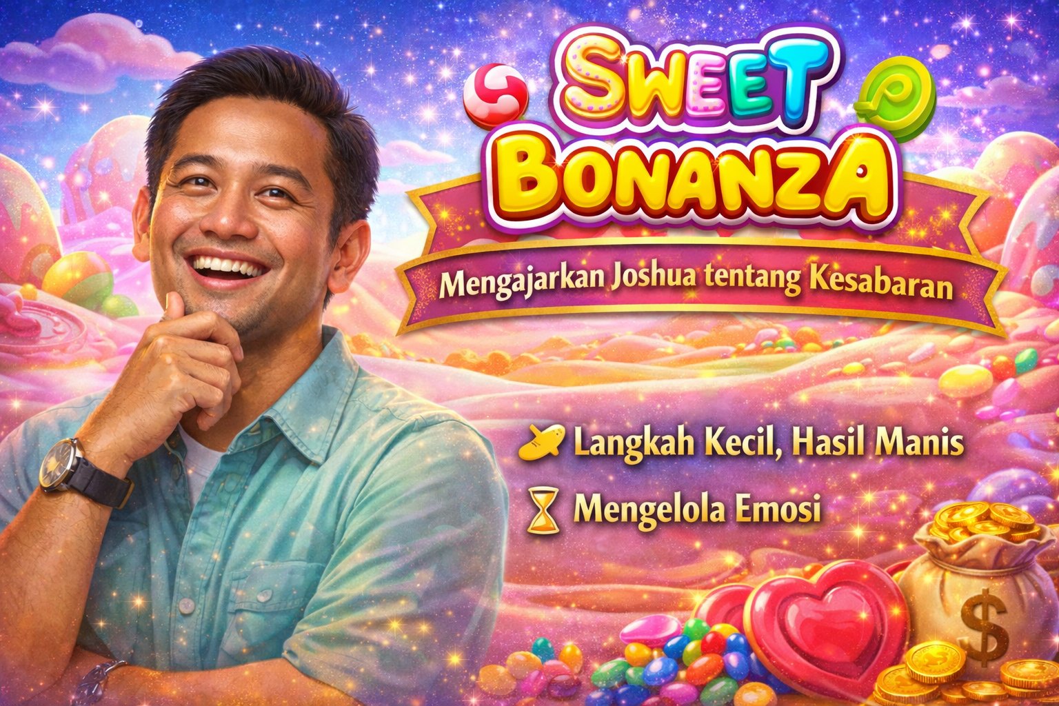 Sweet Bonanza Mengajarkan Joshua tentang Kesabaran